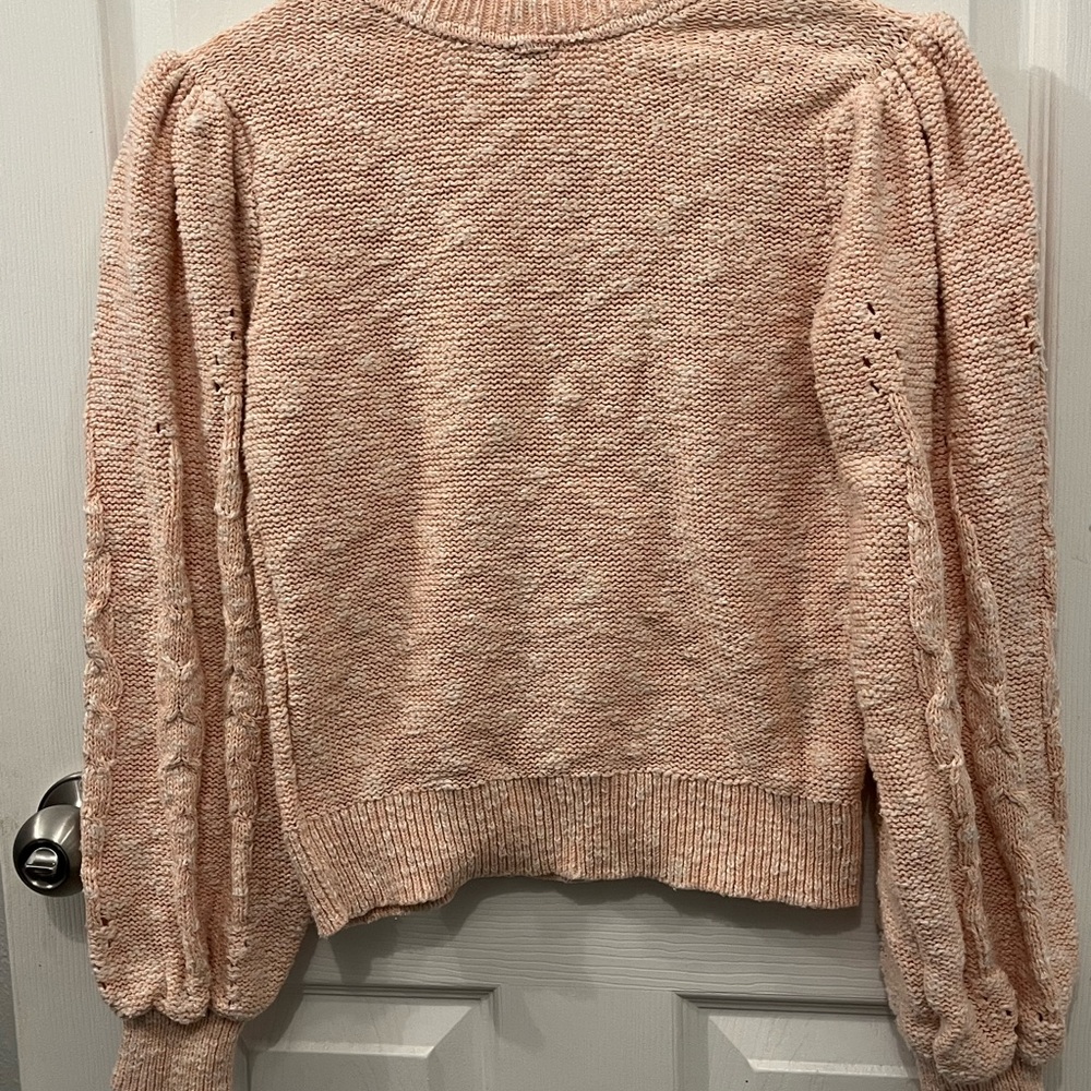 Gentle Fawn Pink Cable Knit Sweater - Picture 5 of 8